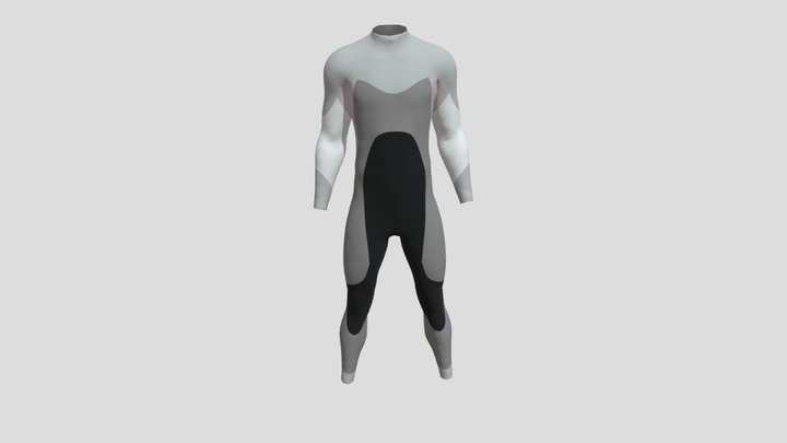 ウェットスーツモデリングテスト 3D Model