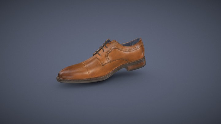 Dress Shoe-Right 3D Model