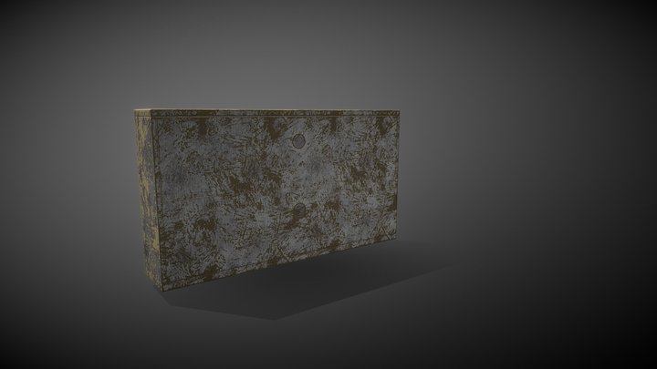 Cabinet_Lowpoly 3D Model