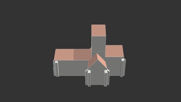 Cerseuil (Aisne) Massing 3D Model