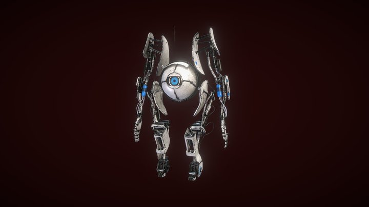 Atlas from Portal 2 3D Model