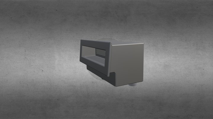 05-903 Скиммер щелевой (композит) нижний 3D Model