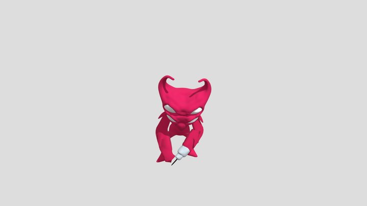 Medimon Rigged 3D Model
