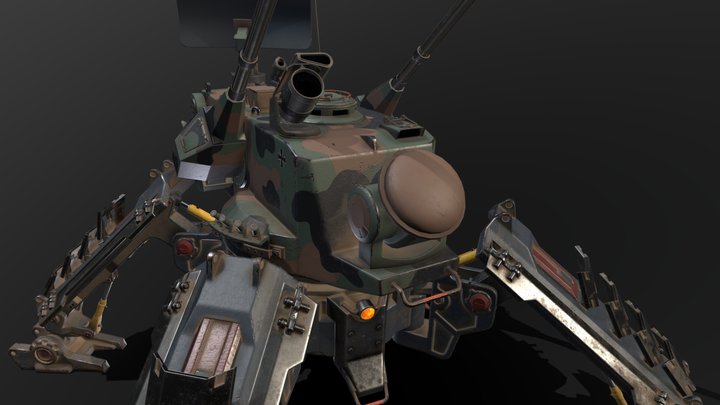 SPAA L4X8 "Lynx" 3D Model