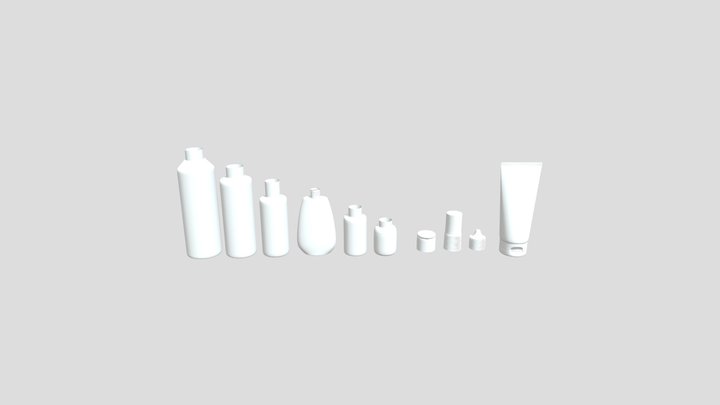 Cosmetic Pack 3D Model