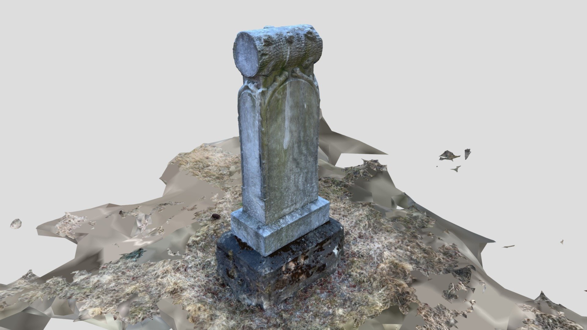 Circular and square tombstone - Download Free 3D model by Reo Creative ...