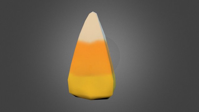 Candy Corn 3D Model