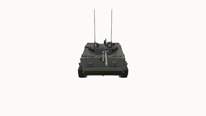 BMD-4 3D Model