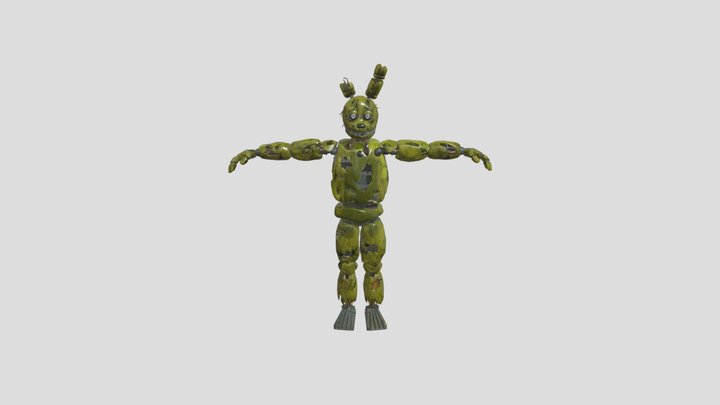 GMOD Springtrap 2 3D Model