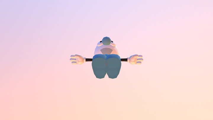 Mugman FBX 3D Model
