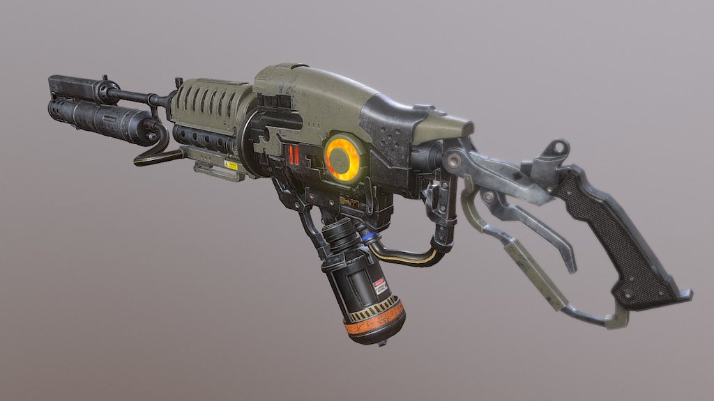 Firefly Flamethrower - 3D model by denis_laktionov [446ab59] - Sketchfab