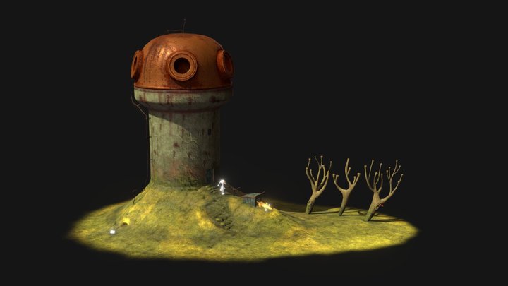 Samorost 3 Fan Art 3D Model