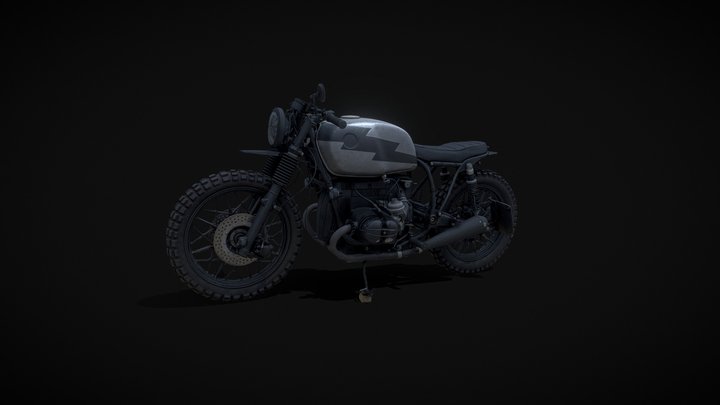 BMW Motorbike - Annotations 3D Model