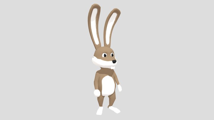 Rabbit Anims (3) 3D Model