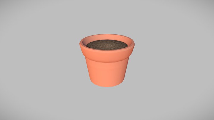Plant Pot 3D Model
