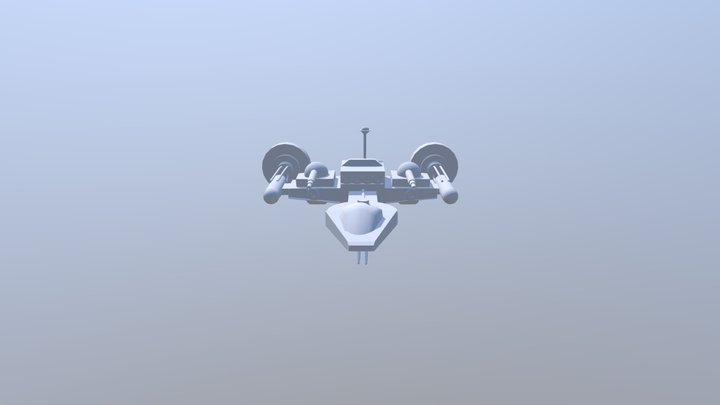 Nave Espacial 3D Model