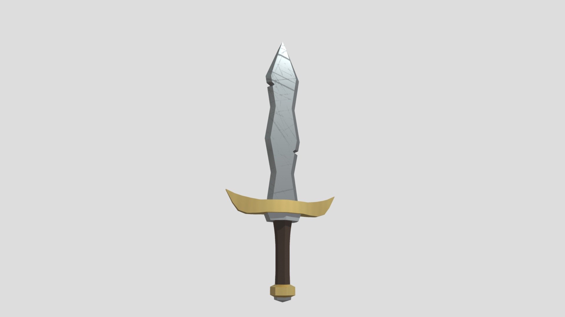 Low Poly Sword 3