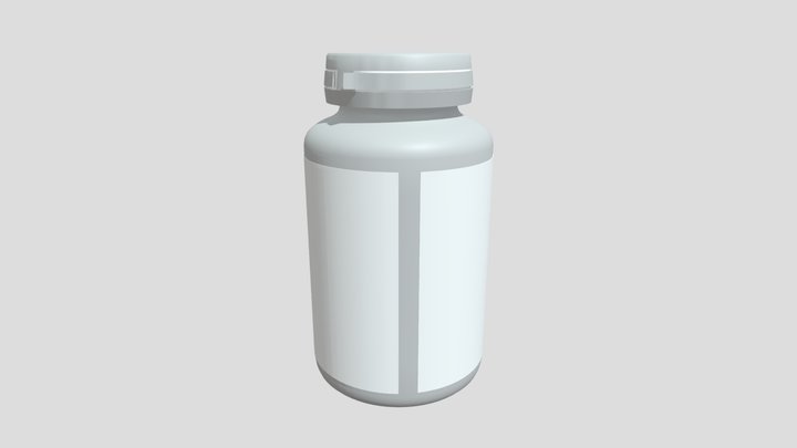Medicine bottle 3D Model