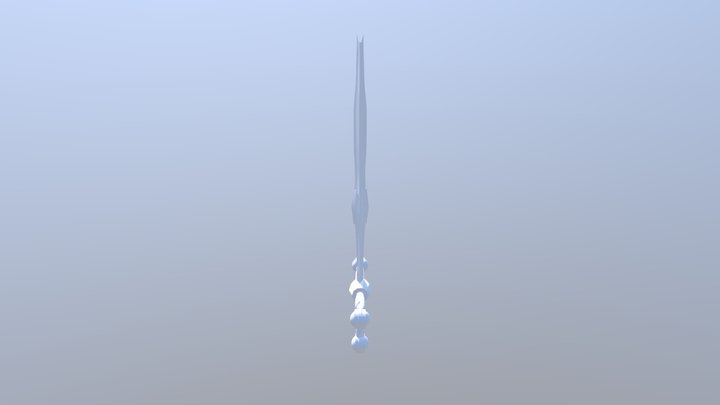 UV Sword 1 3D Model