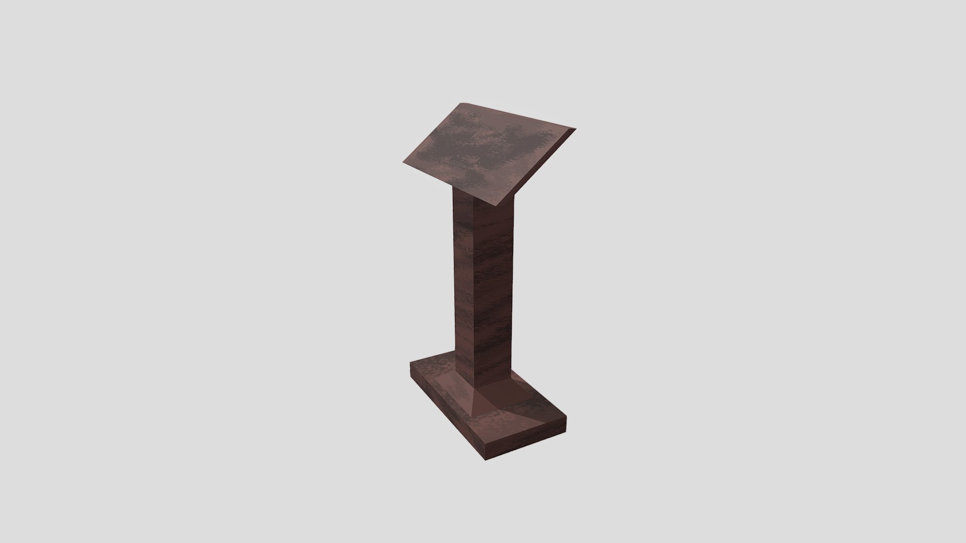 book stand 3D model by 1024990 [4471fd8] Sketchfab