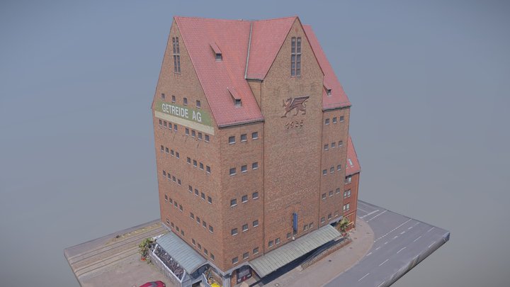 Old Brick Granary (Alter Speicher) Rostock 3D Model