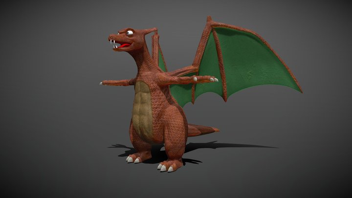 Charizard - Pokemon 3D Model