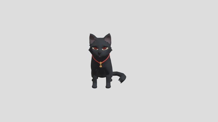 Black Cat 3D Model