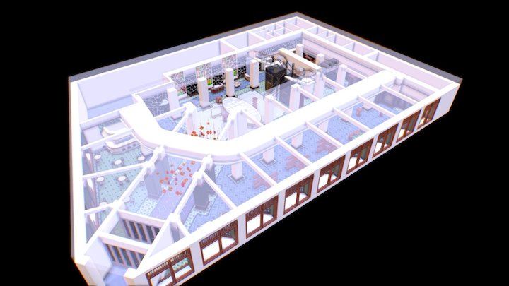 APR 1st Floor V1.0 3D Model