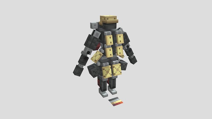 Soldier Robot 3D Model