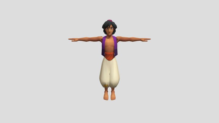 Aladdin 3D modeling 3D Model