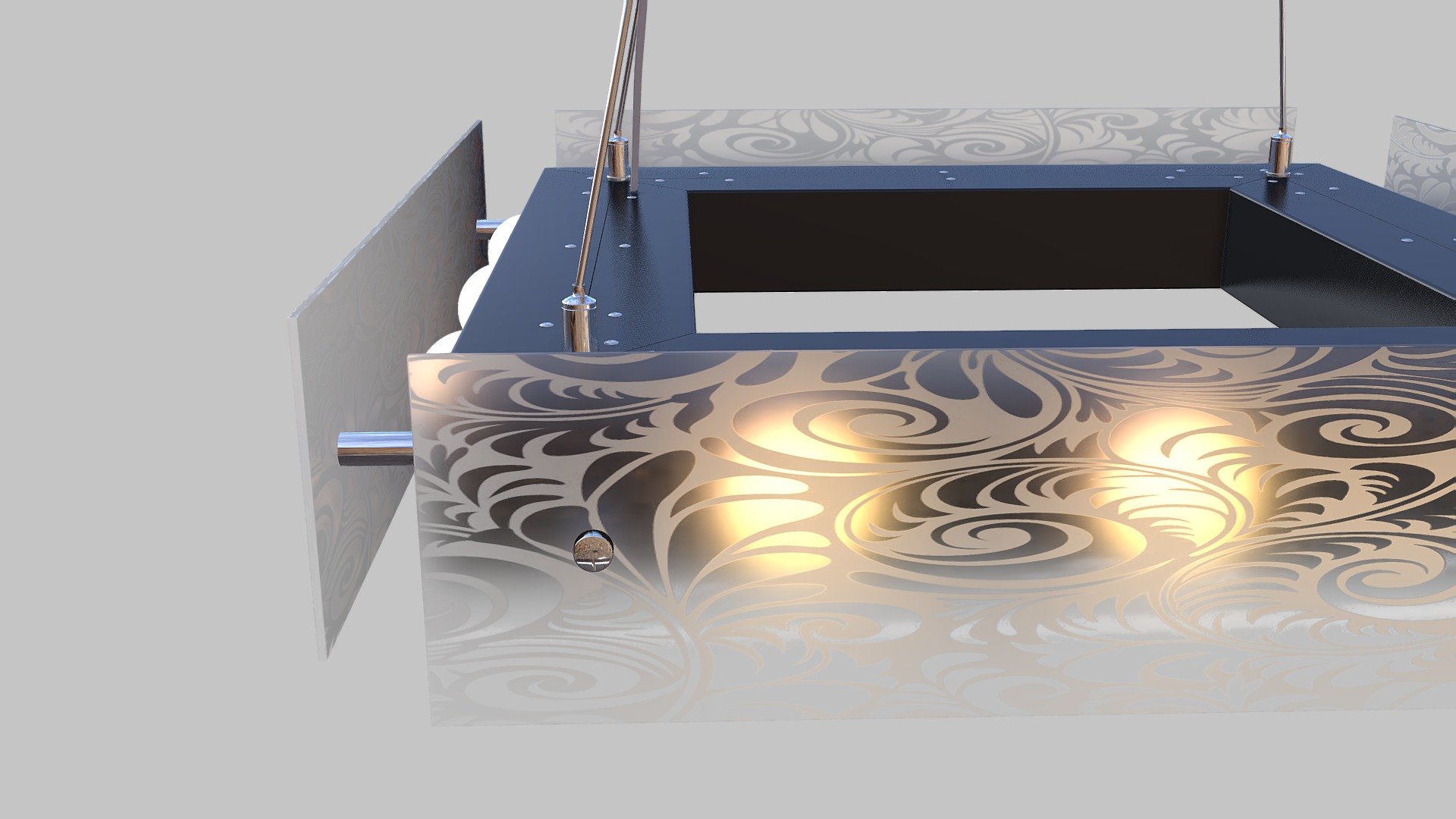 Lamp, Chandelier (Free Model)
