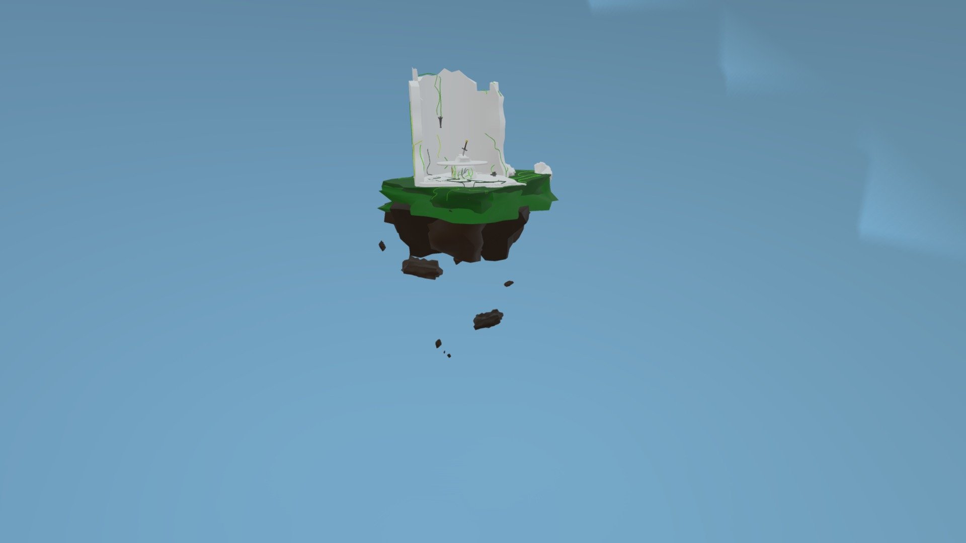 Castle Ruin Diorama