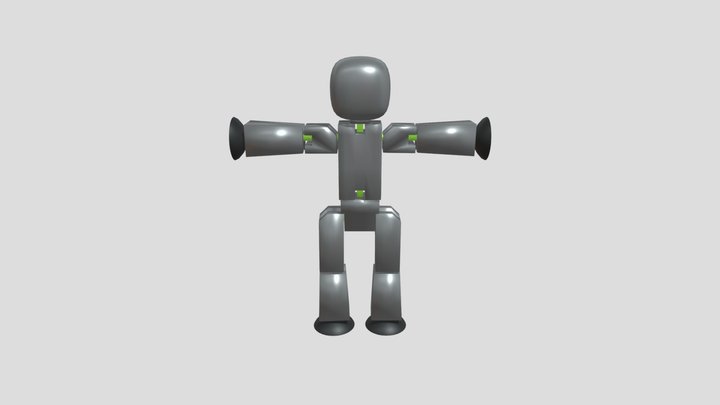StikBot (WIP) 3D Model