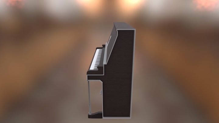 Piano 3D Model