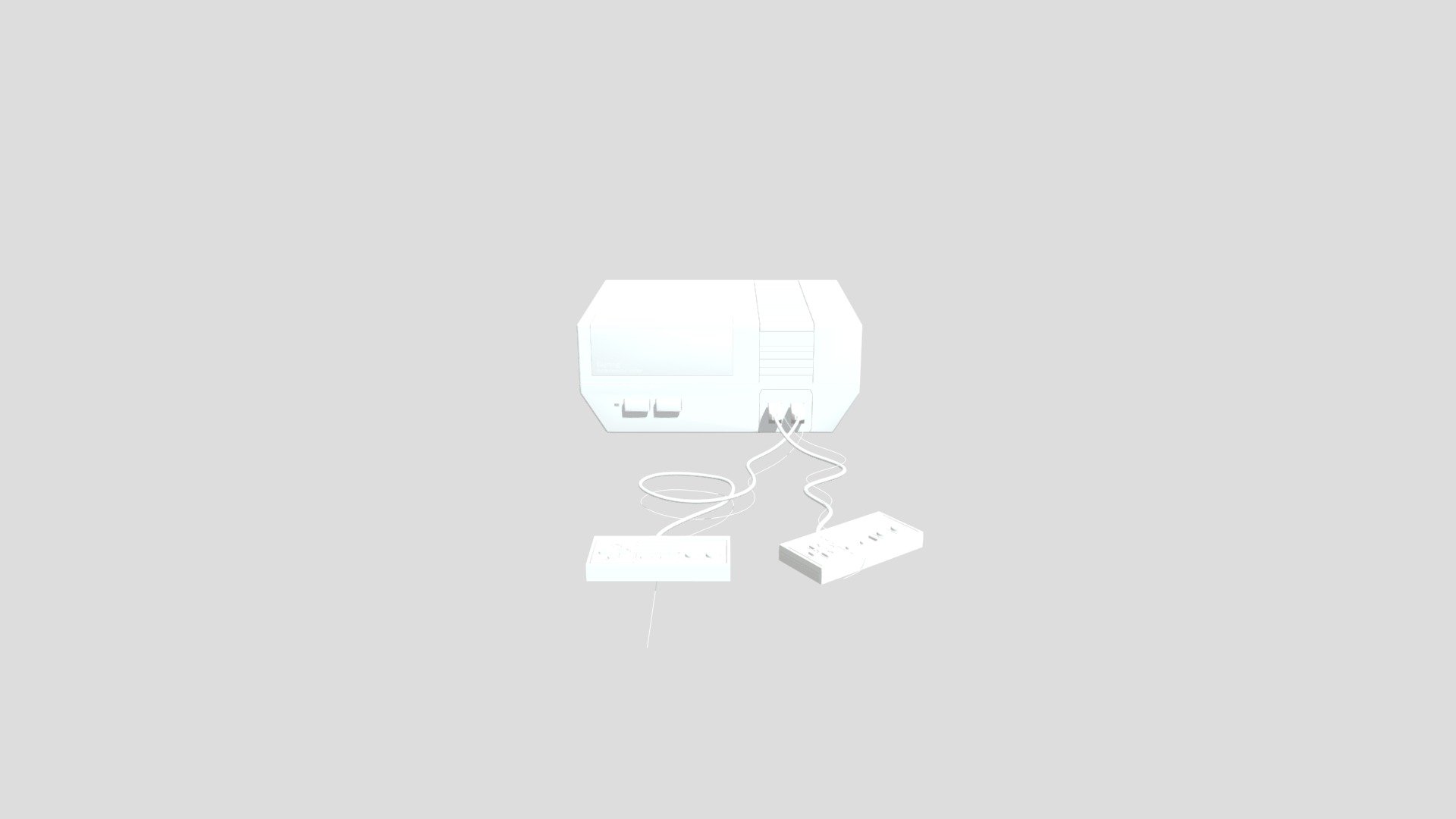 Nintendo Entertainment system - Download Free 3D model by Amit_panwar