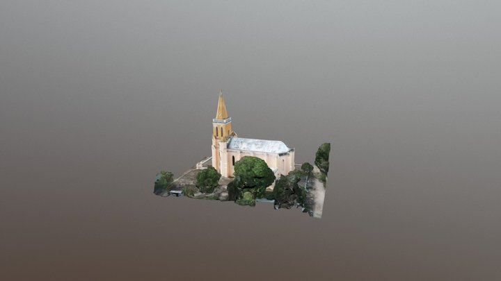 Iglesia de la Soledad, Eknacan. 3D Model