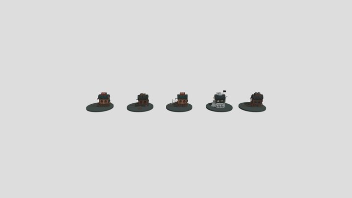 HW XYZ 4 V2 (ankhmeleva) 3D Model