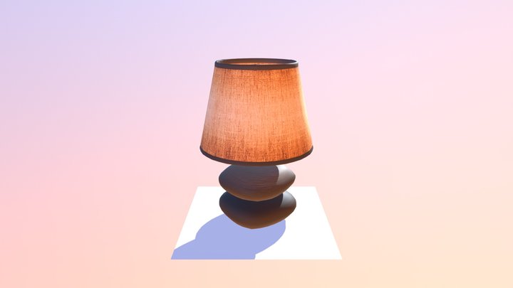 Lamp Kilauea 3D Model