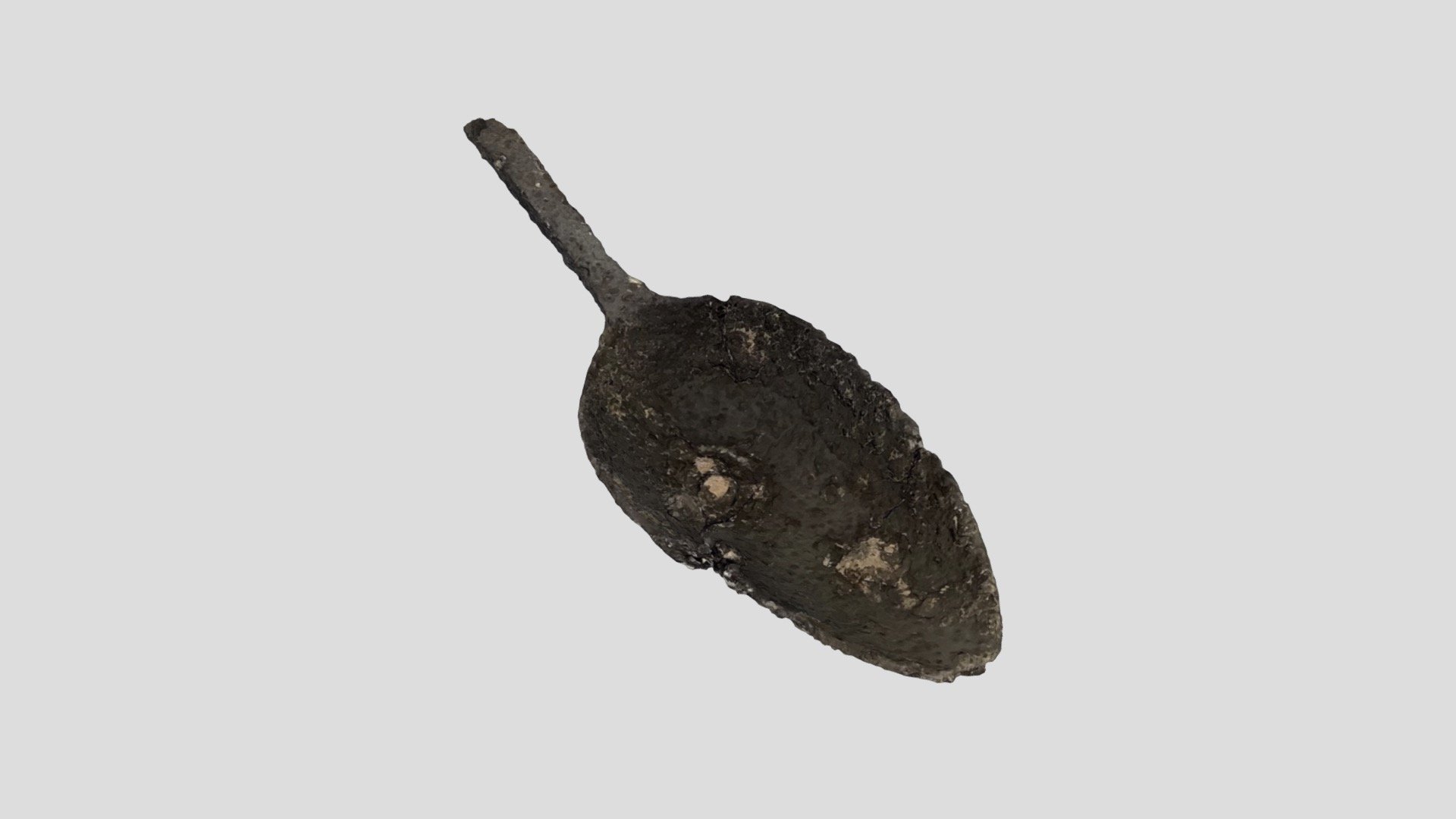 Pewter Spoon EOA:2022.155.10 - Download Free 3D model by Portland