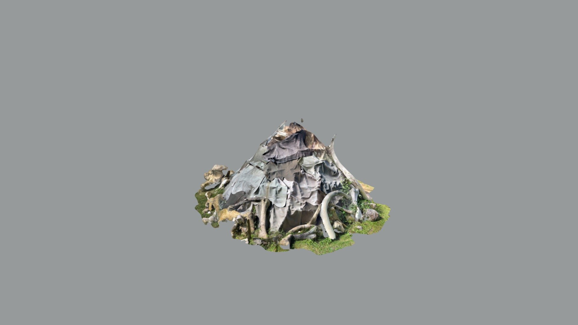 Hutte paléolithique
