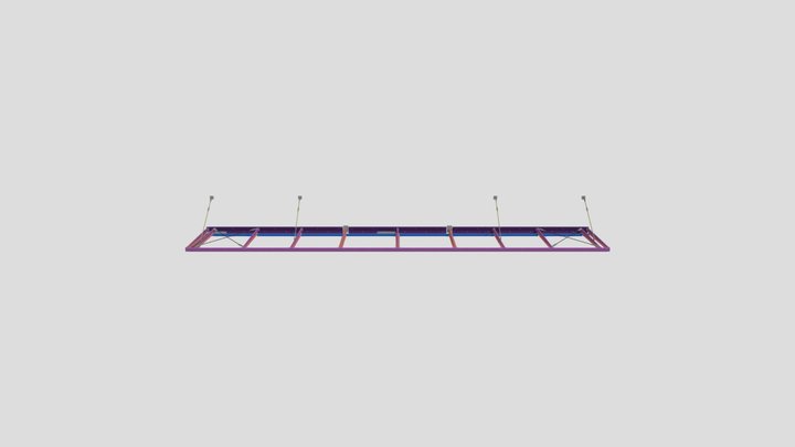 Regent Theatre Awning 3D Model