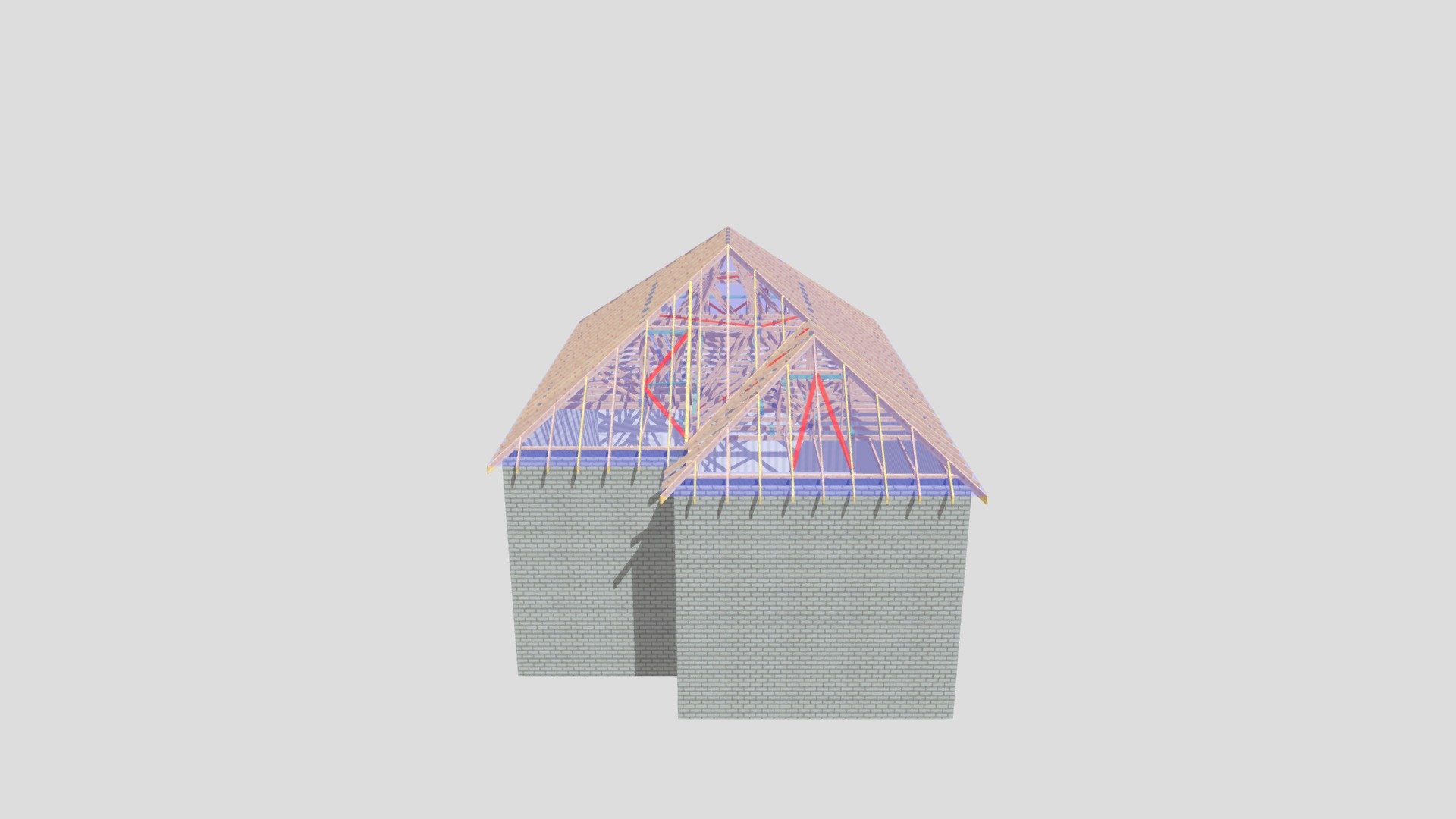 P12894A, St Margarets, Roof Layout