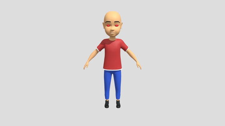 cartoon_boy 3D Model