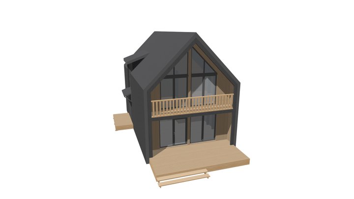 Барн А-128 3D Model
