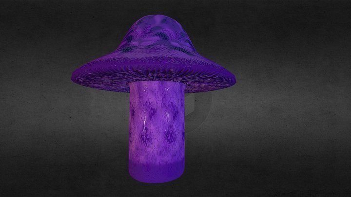 Hongo (mushroom) High 3D Model
