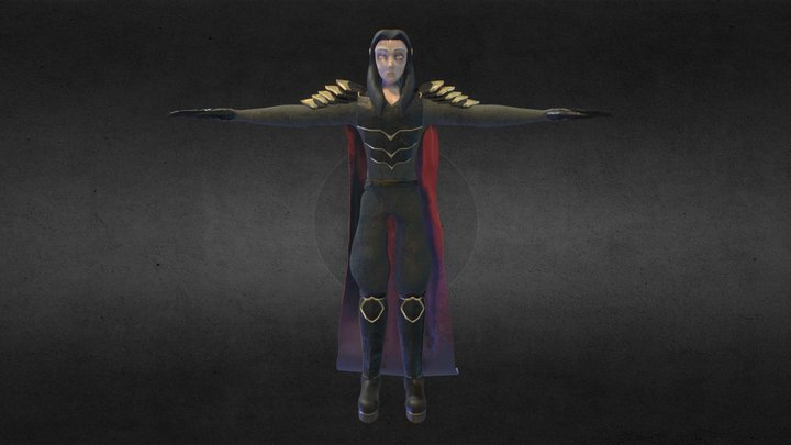 SariFinalCharacter 3D Model
