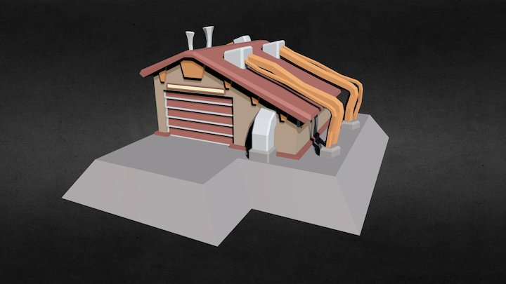 Garbage Dump 3D Model