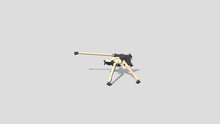 m1a4 破壞神 Idle1 3D Model