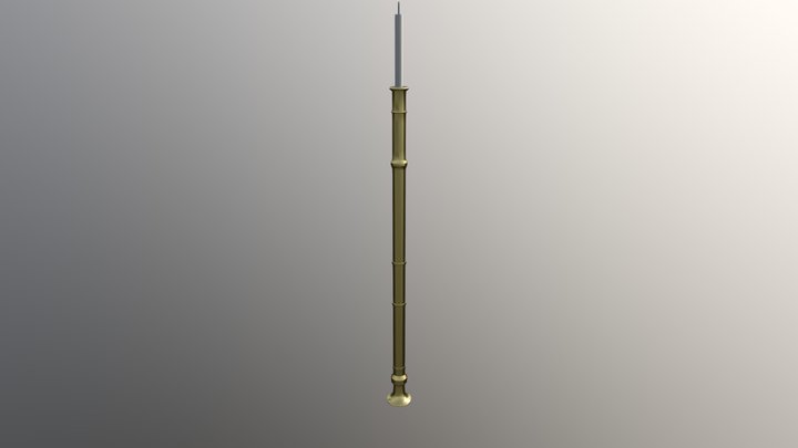 Candle Model 3D Model