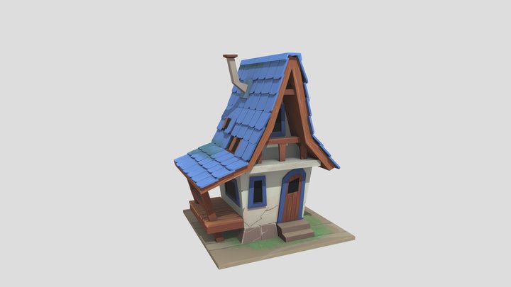 Casa Ejercicios Game Art - Image Campus 3D Model